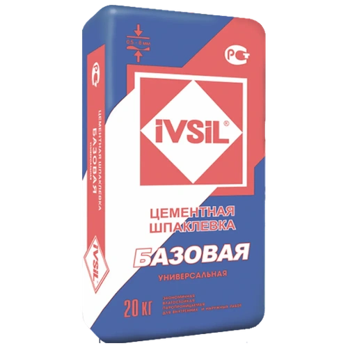 IVSIL Шпаклевка  БАЗОВАЯ 20 кг