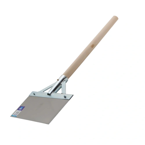 Скребок для полов с деревянной ручкой