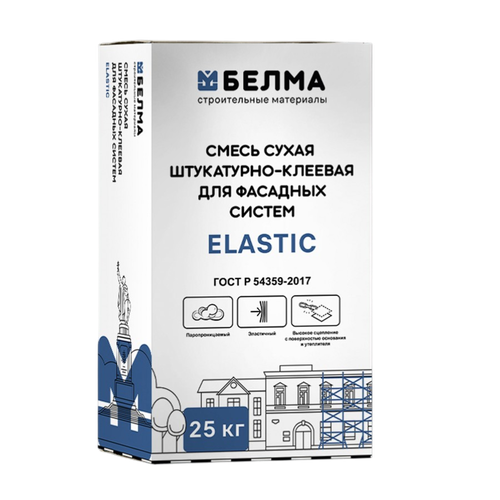 Универсальный штукатурно-клеевой состав Elastik, 25кг