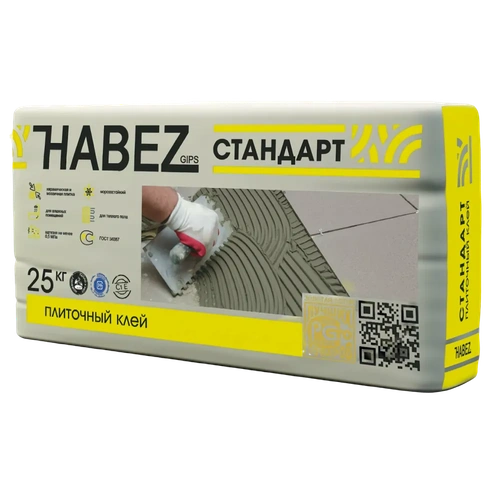 Хабез Клей плиточный Стандарт С1Е 25 кг