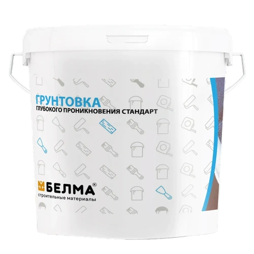 Грунтовка глубокого проникновения "Стандарт" (10кг) Белма