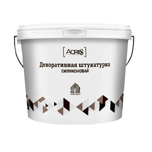 1000 Декоративная штукатурка(силиконовая) AcrilS Шуба 1,5 мм