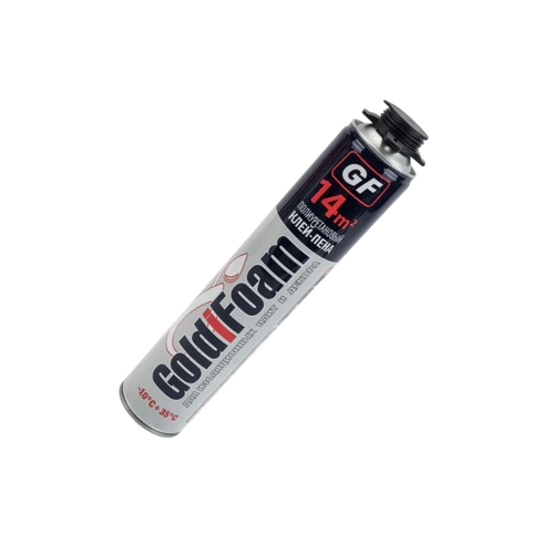 Клей-пена полиуретановый GoldiFoam всесезонный  800 гр.