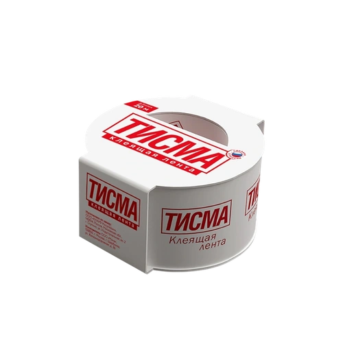 Лента ТИСМА клеящая 60 мм х 20м (20 м.п)