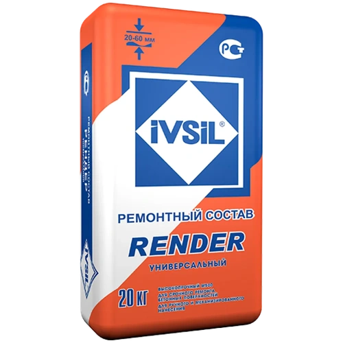 IVSIL VODOSTOP гидроизоляционная смесь 20 кг