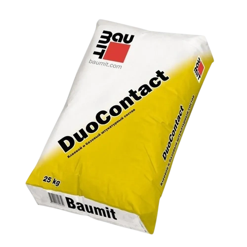 Клеевой и базовый штукатурный состав  Baumit DuoContakt, 25кг