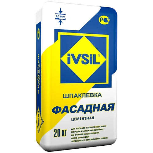 IVSIL Шпаклевка  ФАСАДНАЯ  20 кг
